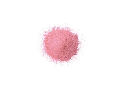 Pink cocaine powder
