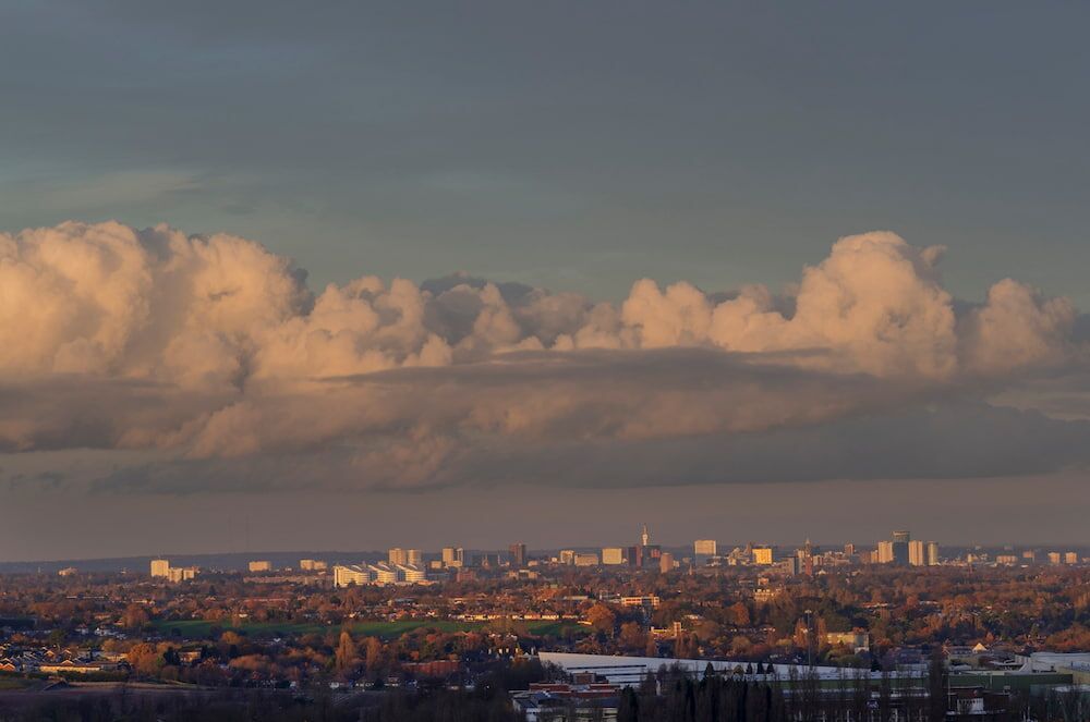 Drug and alcohol rehab coleshill aerial view with suburbs