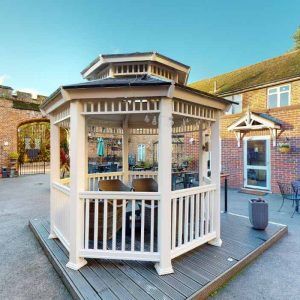 outdoor courtyard