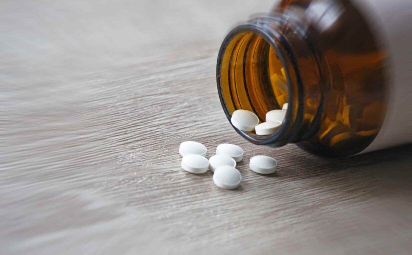 Bottle of sleeping pills