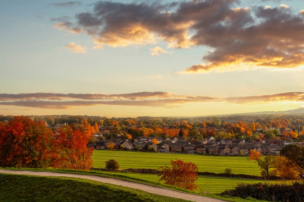 Drug and Alcohol Rehab Nottinghamshire scenic view sunset