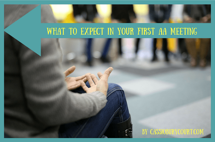 What to expect in AA meeting